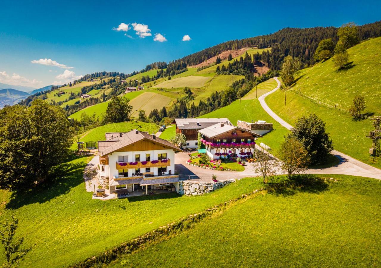 Lindbichlhof Urlaub Am Bio Bauernhof Daire Sankt Johann im Pongau Dış mekan fotoğraf